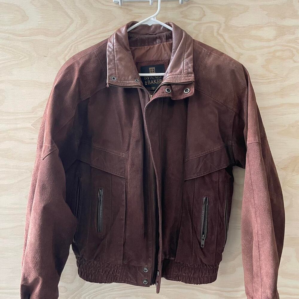 Vintage byrnes baker suede